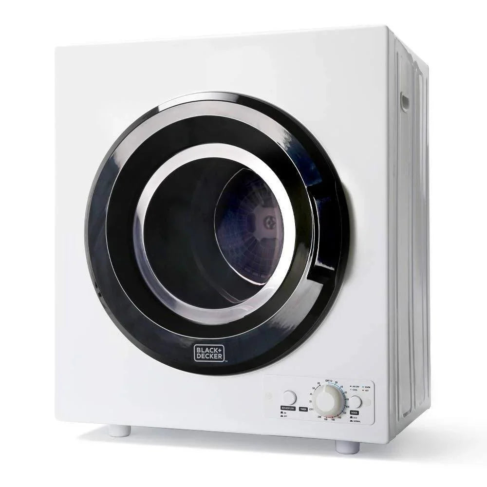 Black decker 3.5 Cu. ft. Portable Dryer – White Black