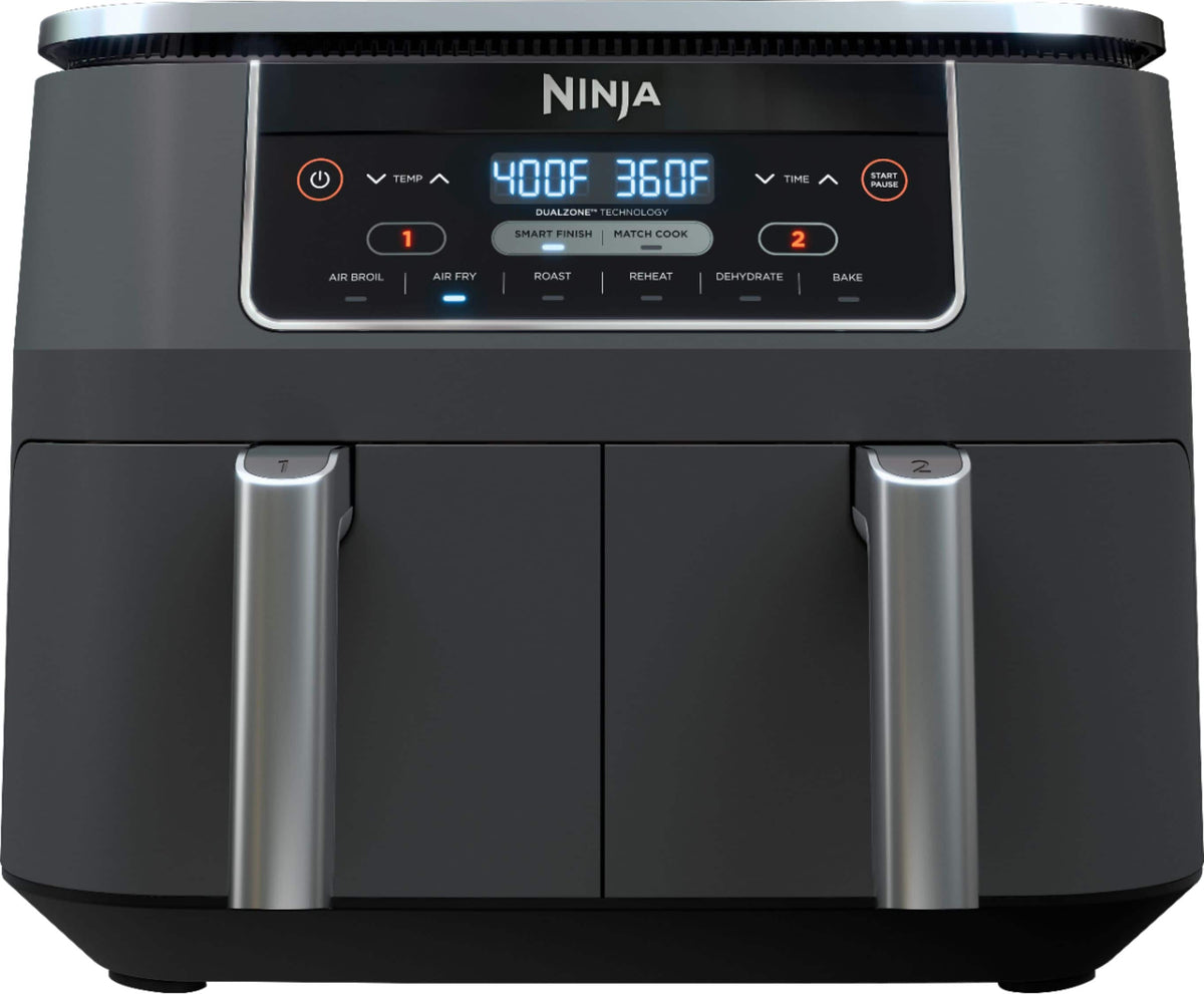 Ninja Foodi DualZone 6-in-1 8-Qt Air Fryer – Black