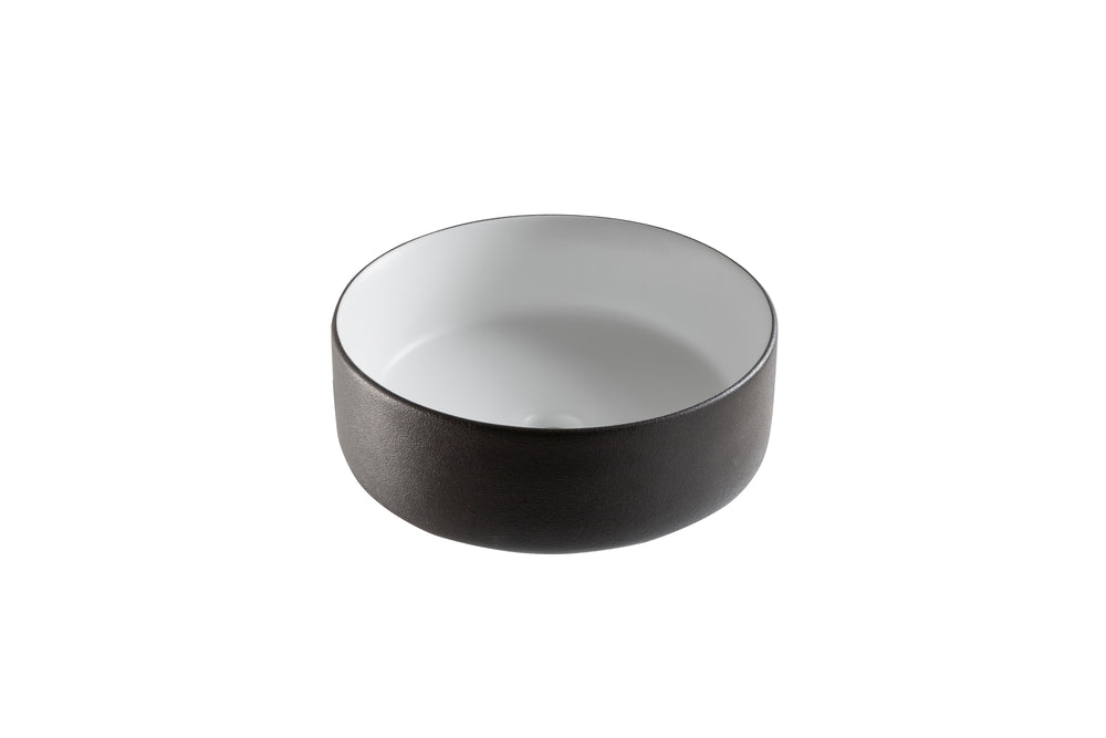 Arya Ceramic Vessel Bathroom Sink/Basin, Black