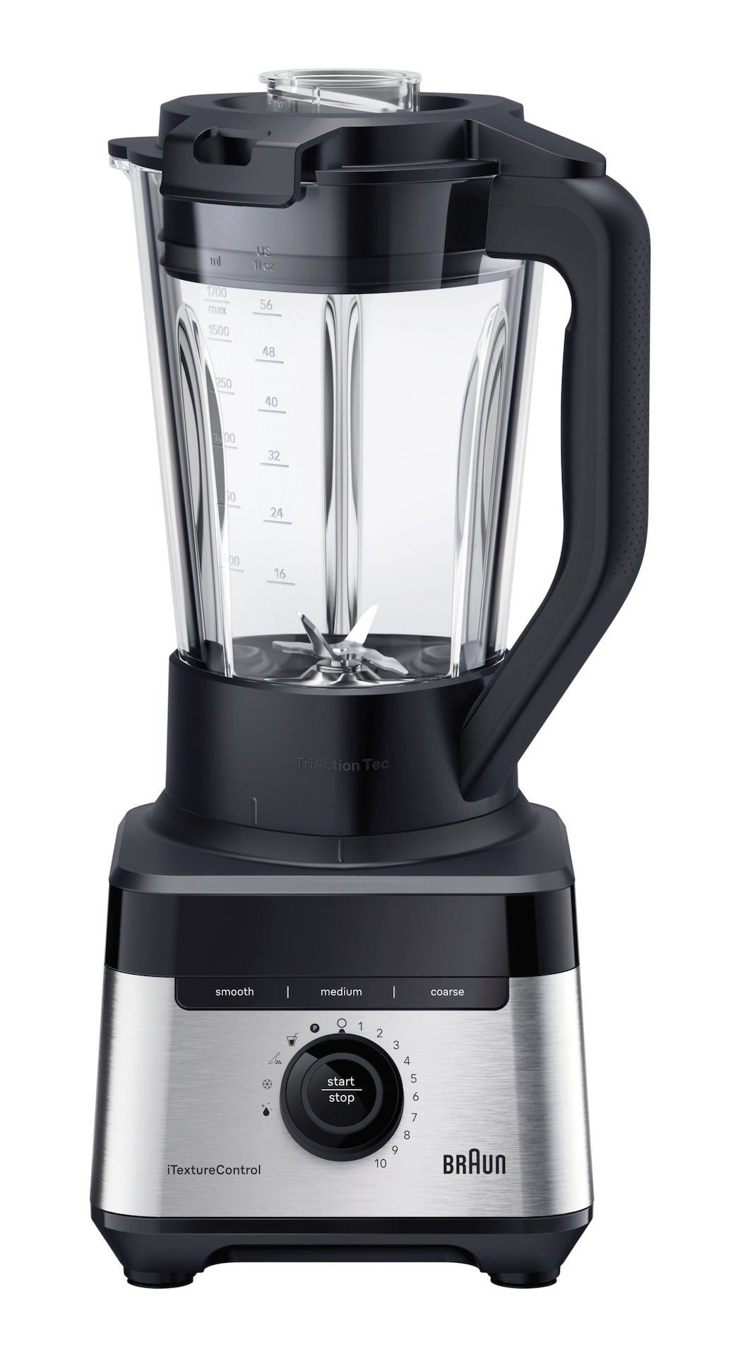 Braun 10-Speed Kitchen Jug Blender with 9 Settings & iTextureControl, 1200W, Black