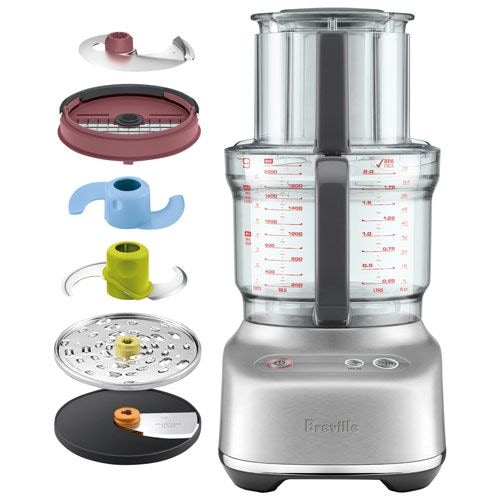 Breville Paradice 9 Food Processor, Brushed Stainless Steel