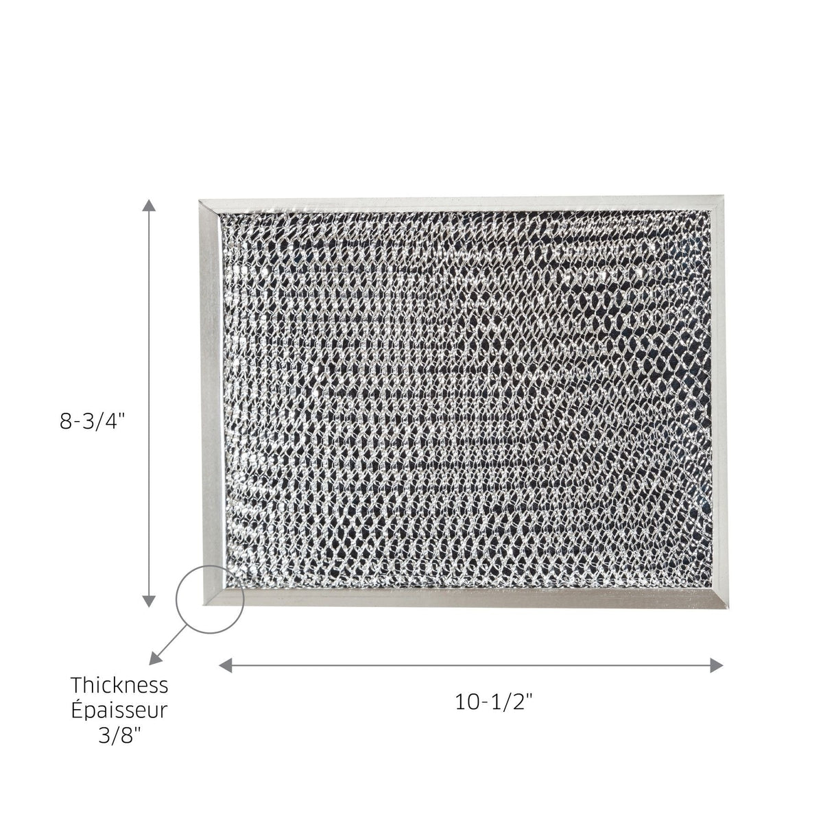 Broan 41F Charcoal Replacement Filter for Broan BU & NuTone NU Series Range Hoods