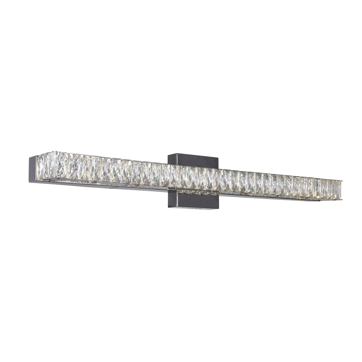 CWI Lighting Milan LED Vanity Light, Chrome, 32-in