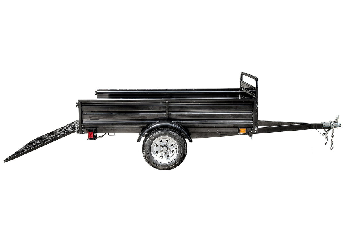 Detail K2 Mighty 5x7 Multi-Utility Boxed Trailer with Drop Down Gate