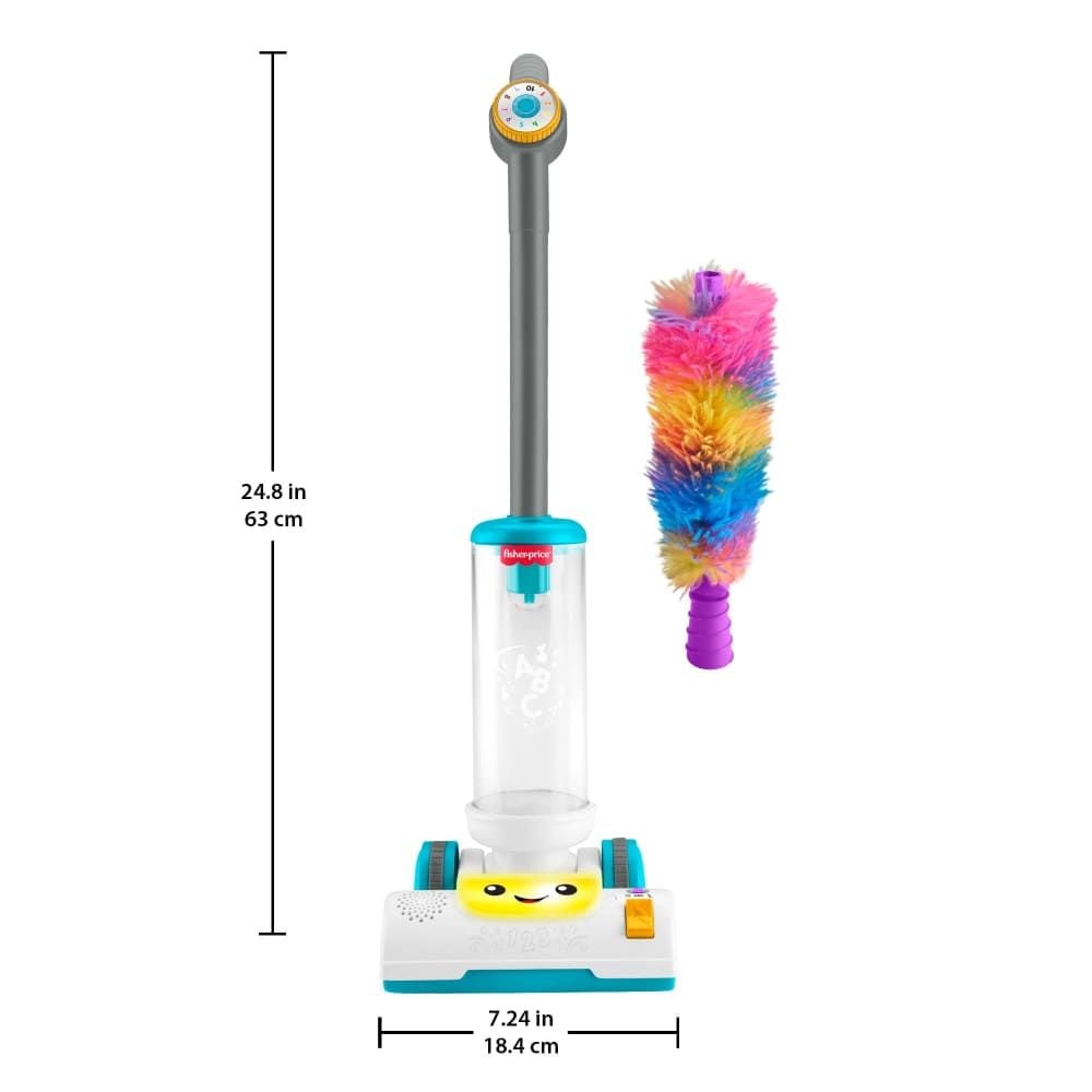 Fisher Price Laugh and Learn 2-in-1 Vacuum Electronic Toy
