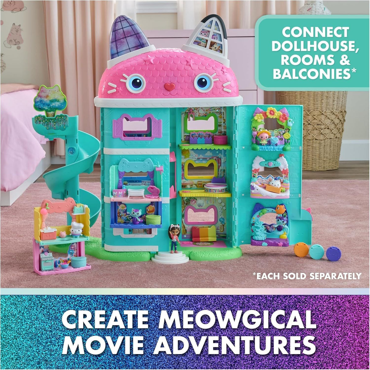 Gabby's Dollhouse Licensed Balcony Playset for Ages 3+