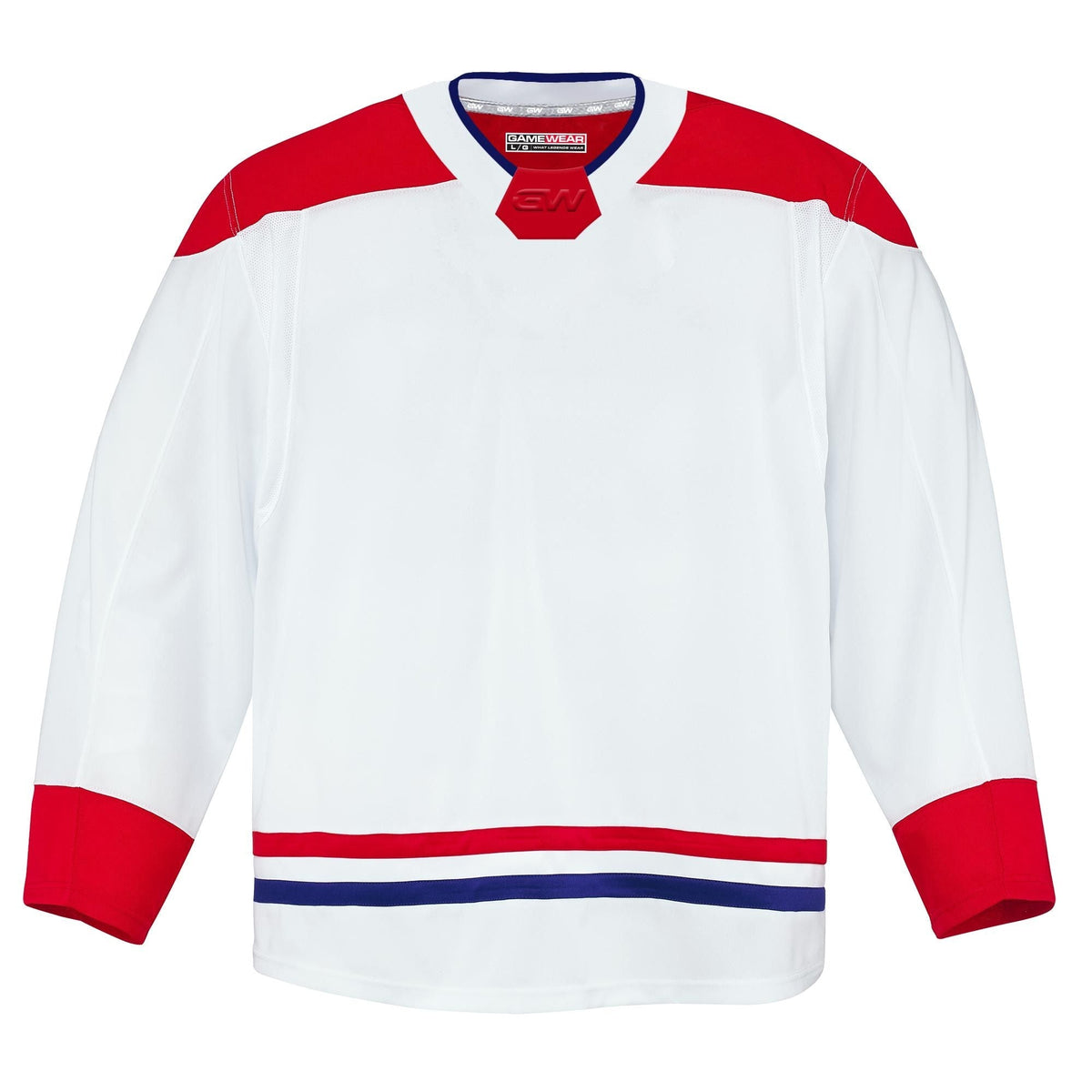 Gamewear 8500 Pro Team Hockey Jersey, Junior, Montreal Canadiens Away Colours, Various Sizes
