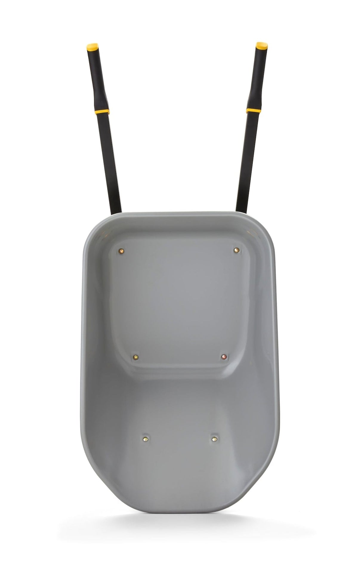 Gorilla Heavy-Duty Easy Pivot/Dump Steel Tub Wheelbarrow, Steel Tray, 6-cu-ft