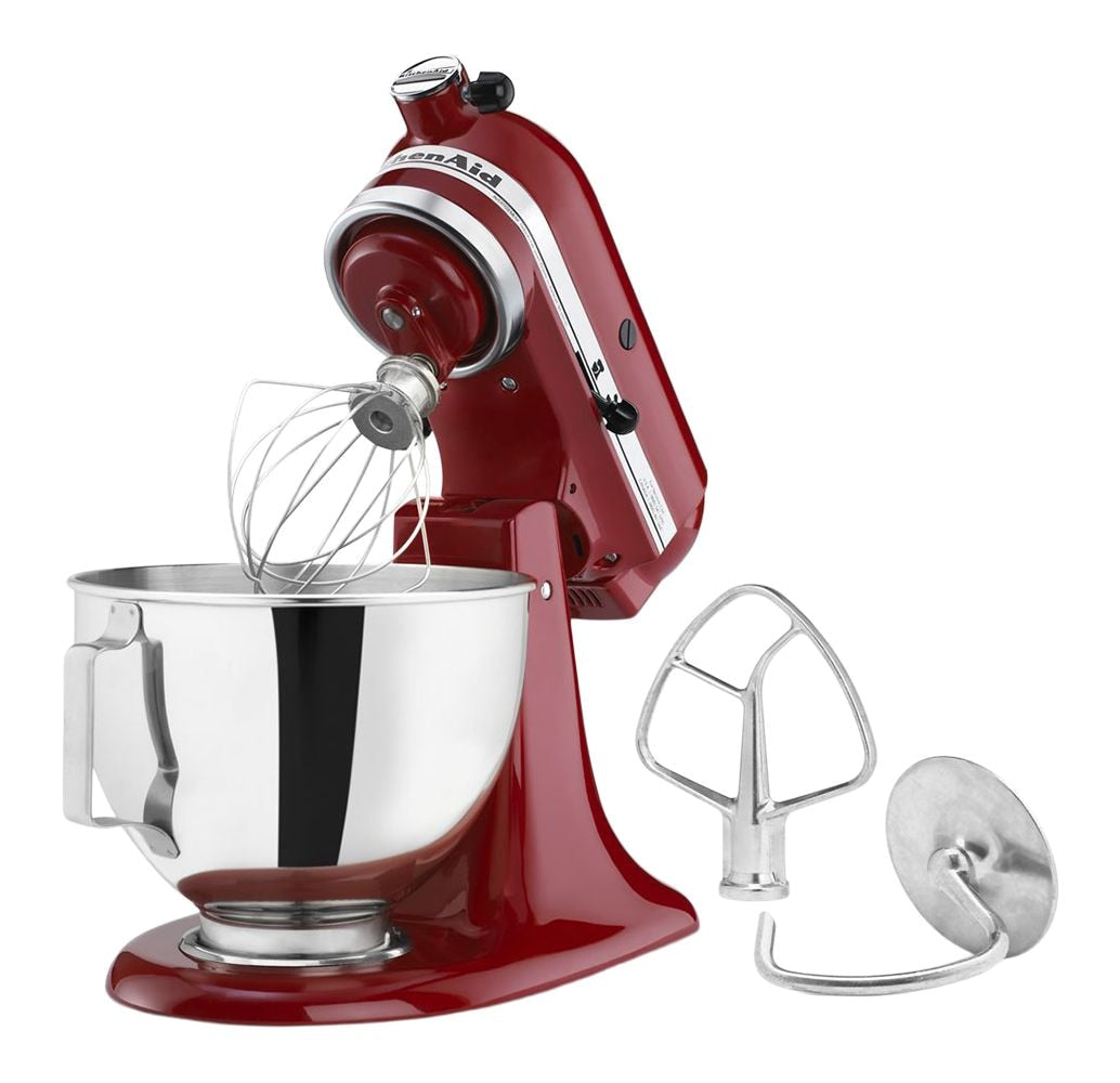 KitchenAid 4.5 Quart Tilt-Head Stand Mixer with 10 Speeds, Empire Red