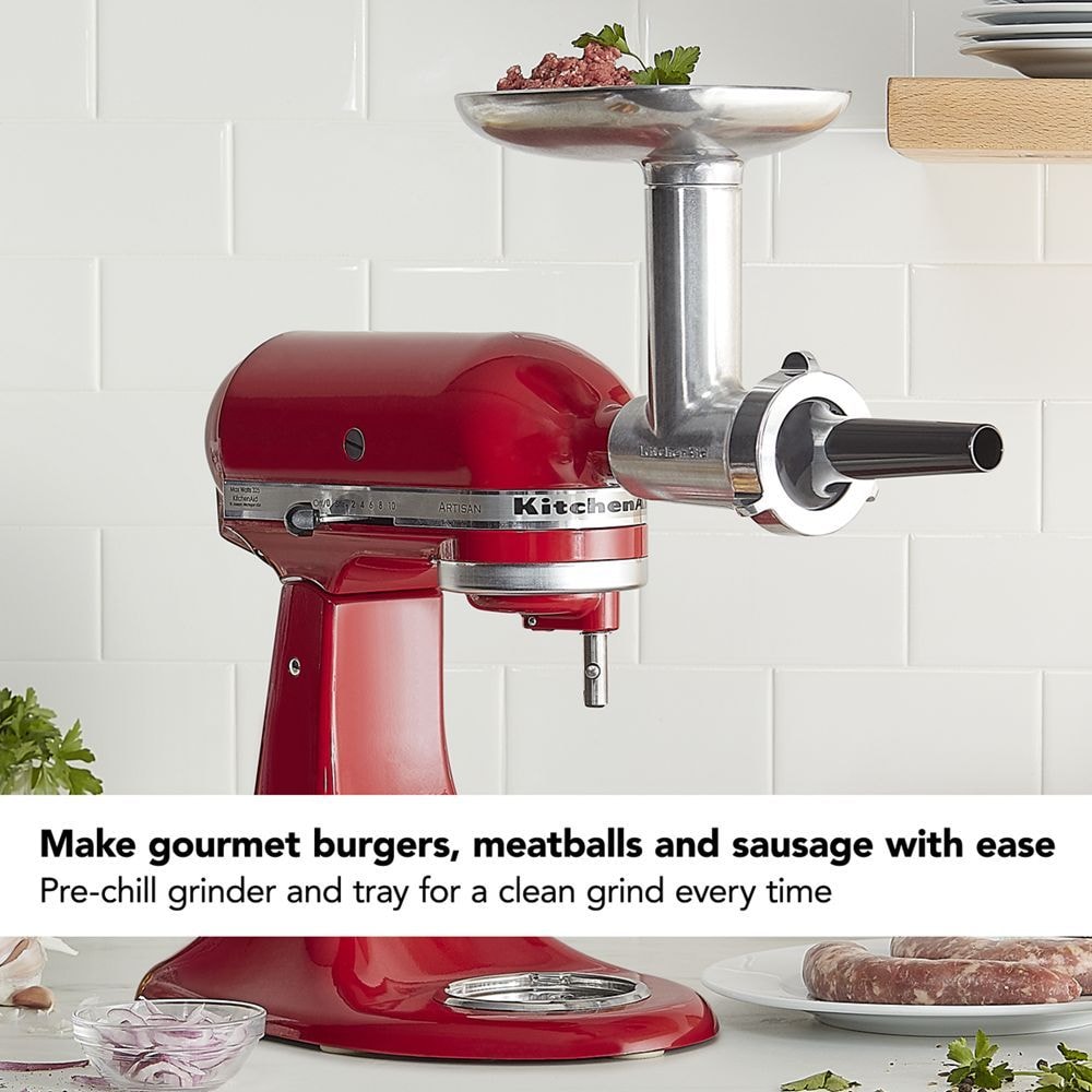 KitchenAid Metal Food Grinder Stand Mixer Attachment