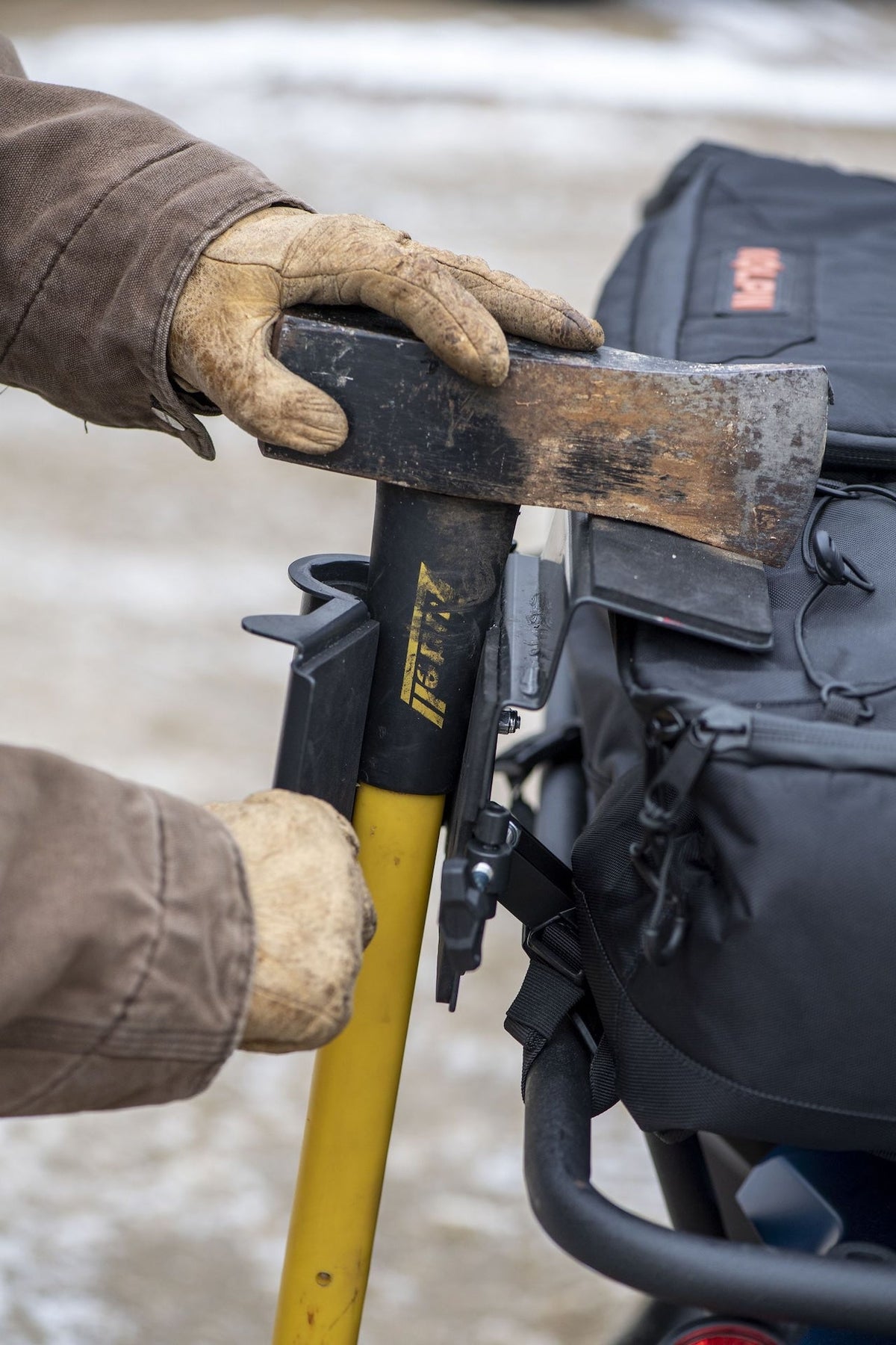 Kolpin Off-Road-Vehicle Chainsaw Clamp