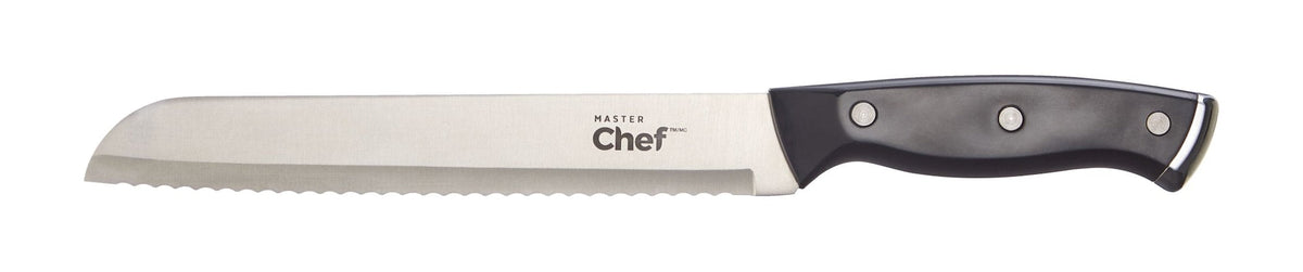 Master Chef Bread Knife, High-Carbon Steel, 8-in