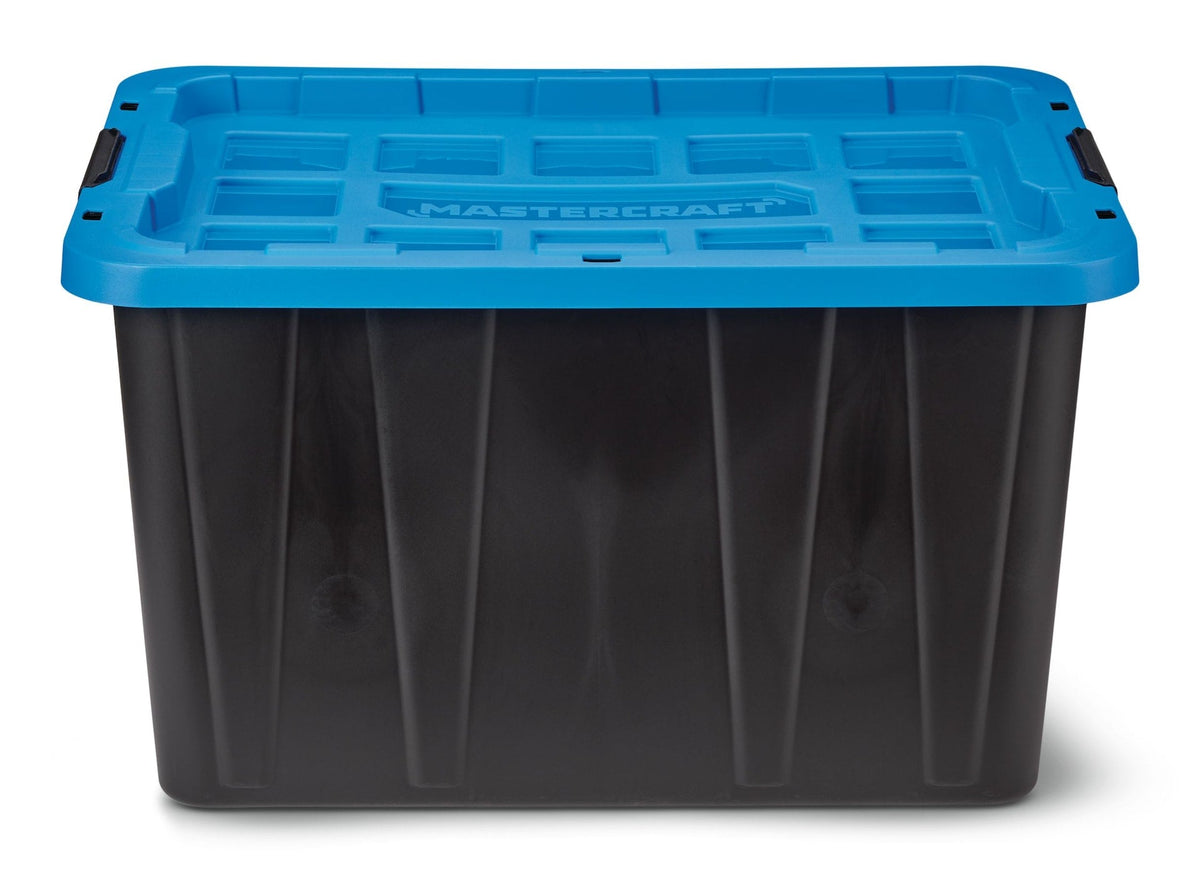 Mastercraft Heavy-Duty Easy Grip Latching Tote, 102.3-L
