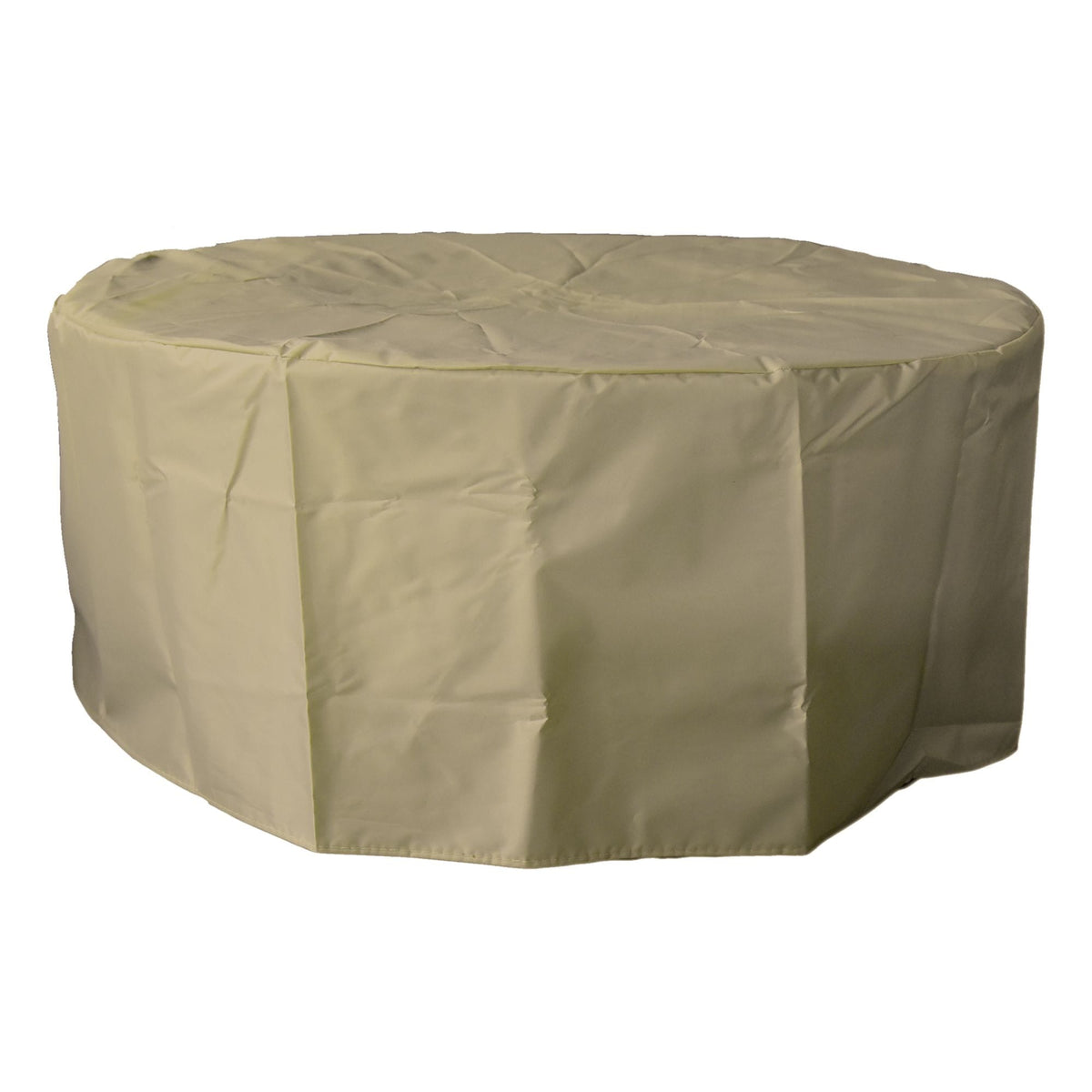 Modeno Jefferson Round Gas Fueled Outdoor Fire Bowl with PVC Cover, 40,000 BTUs, 13.7-in