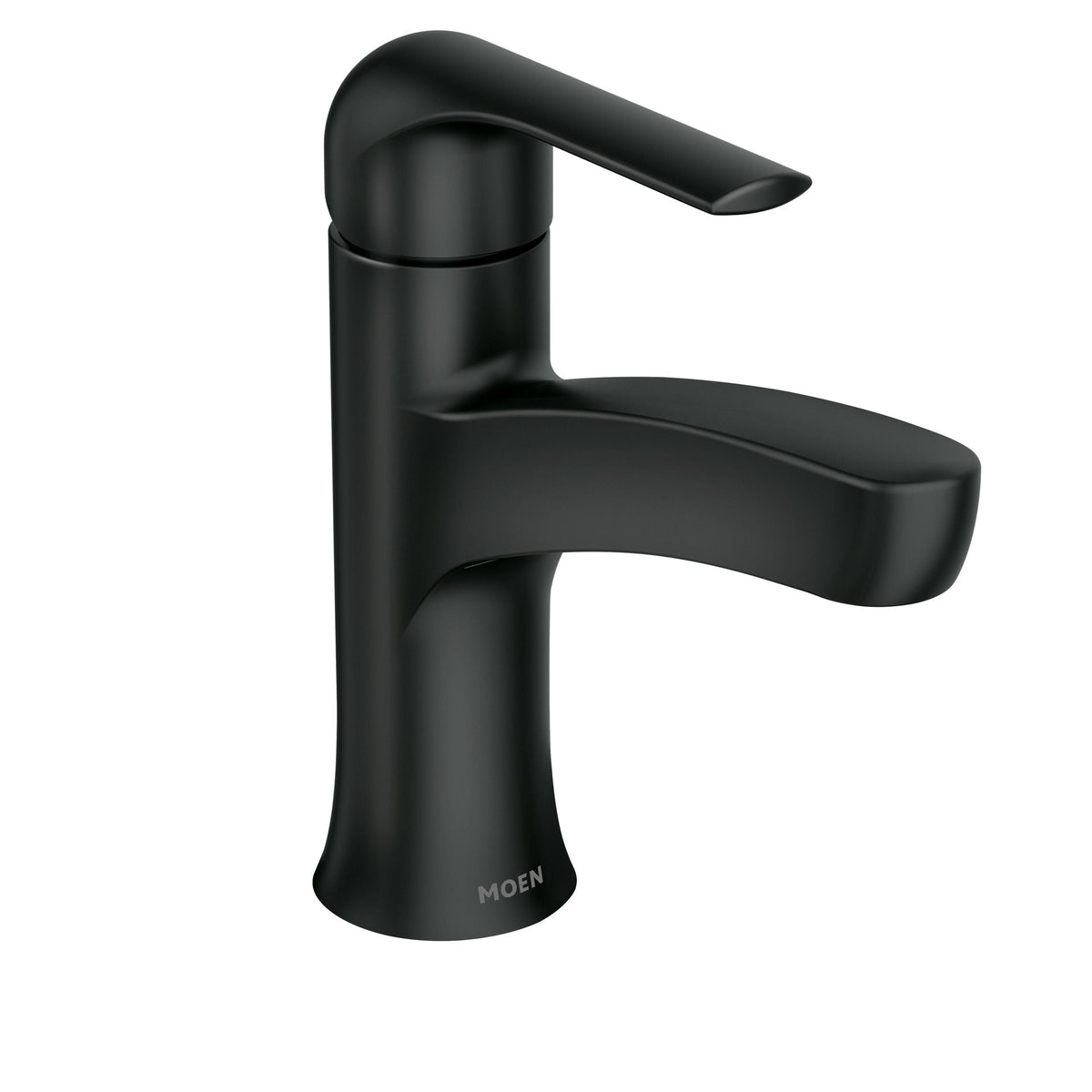 Moen Tilson Single-Handle Matte Black Bathroom Lavatory/Bathroom Sink Faucet