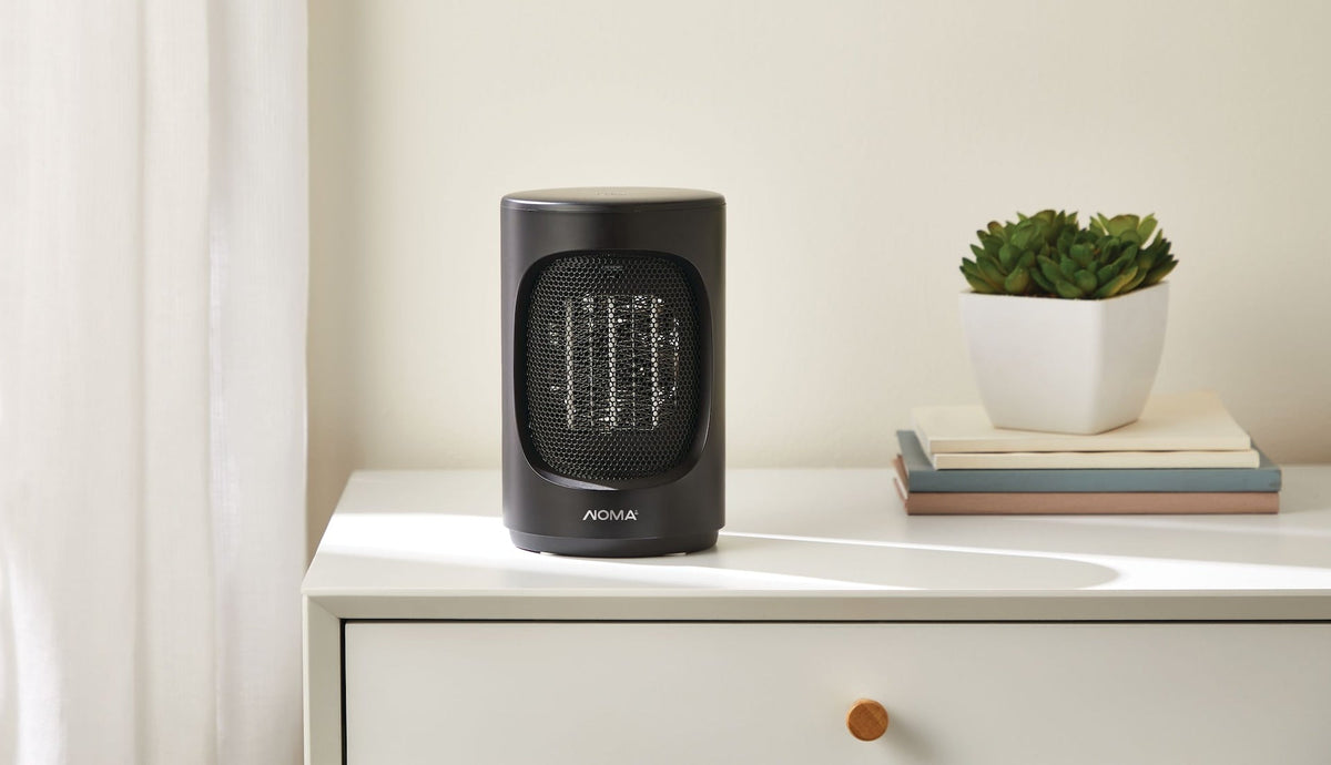 NOMA Personal Heater, 600 W, Black