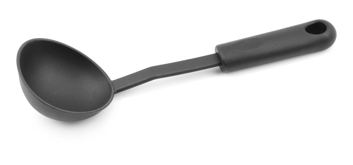 Nylon Soup Ladle, Black