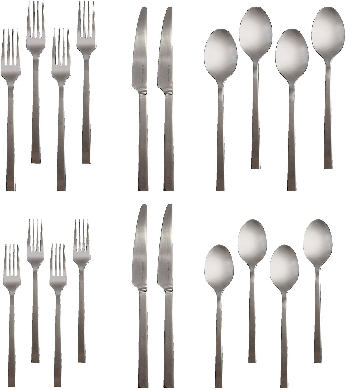PADERNO Laurier Stainless Steel Flatware Set, Serves 4, 20-pc