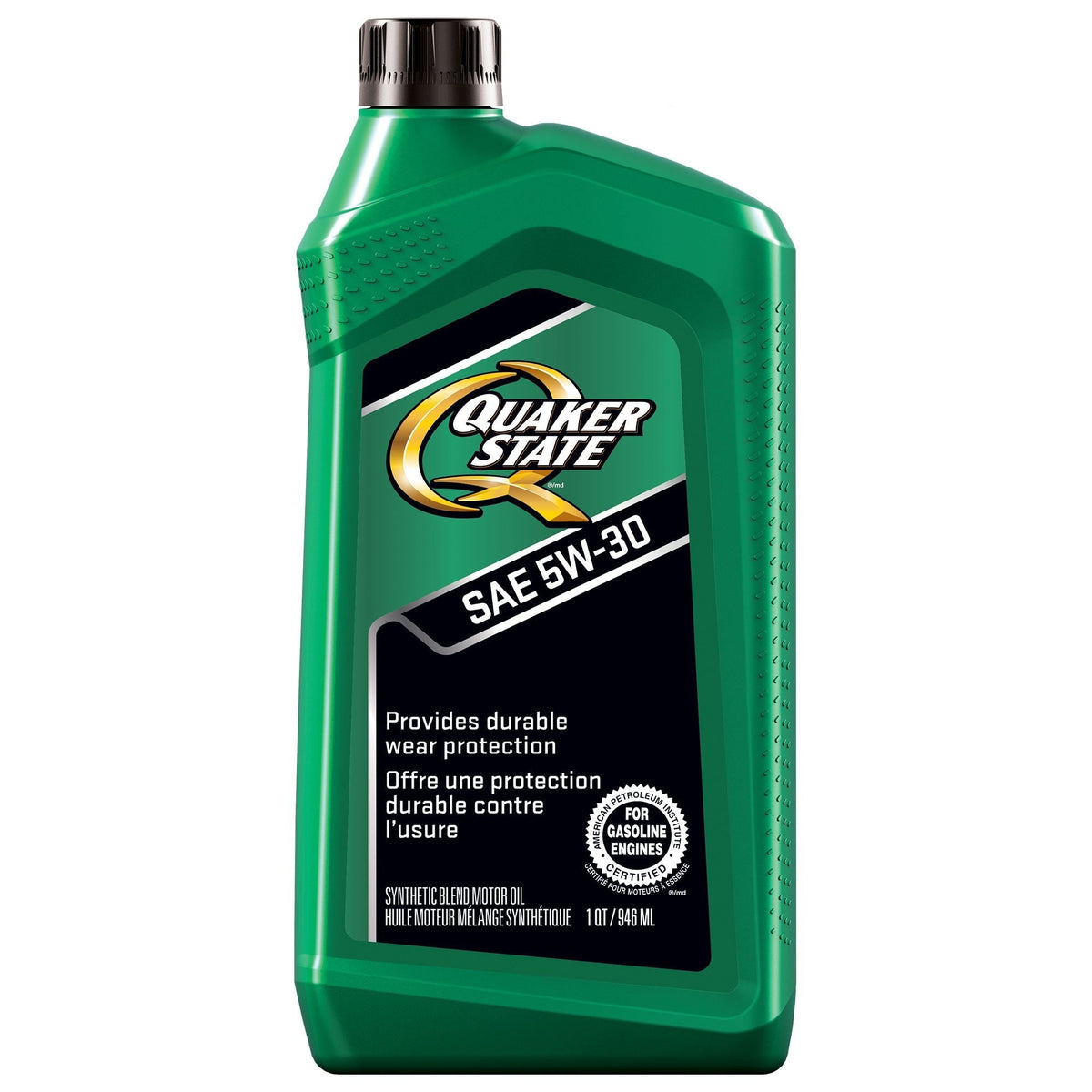 Quaker State Semi-Synthetic 5W30 Motor Oil, 946-mL