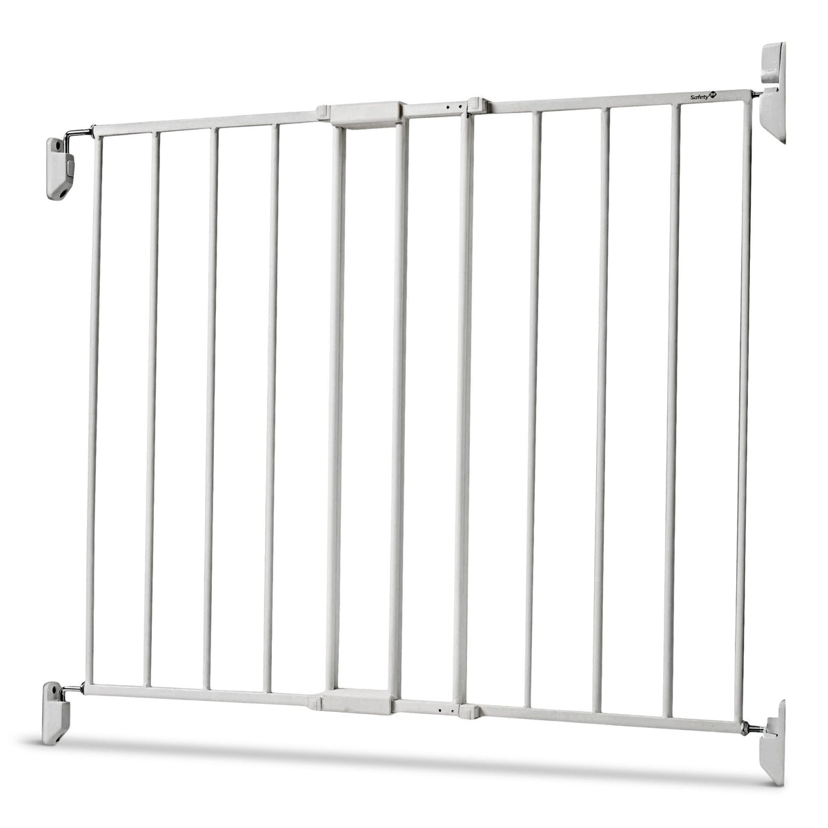 Safety 1st Top of Stairs Metal Gate, White