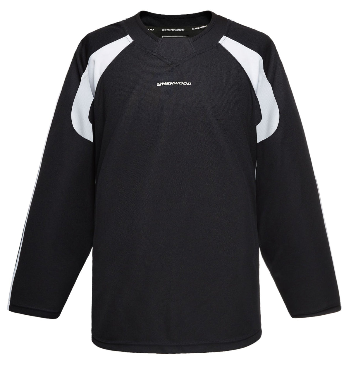 Sherwood Performance Practice Hockey Jersey, Senior, Black, Assorted Sizes