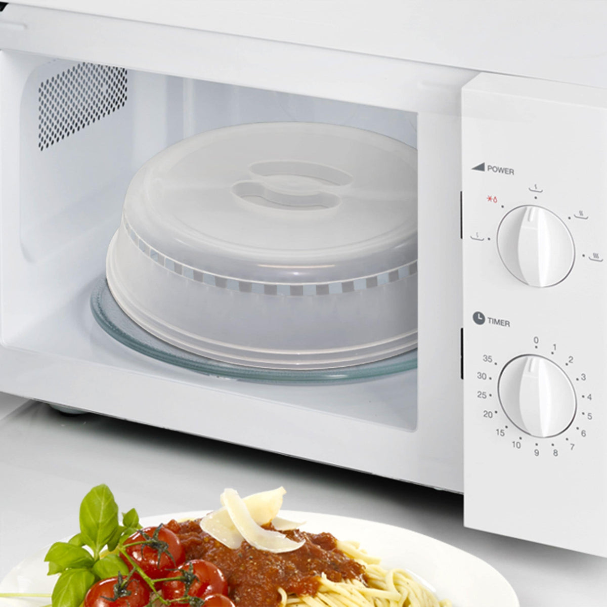 Starfrit Microwave Food Cover/Splatter Cover BPA-Free, Dishwasher Safe, 25.4cm