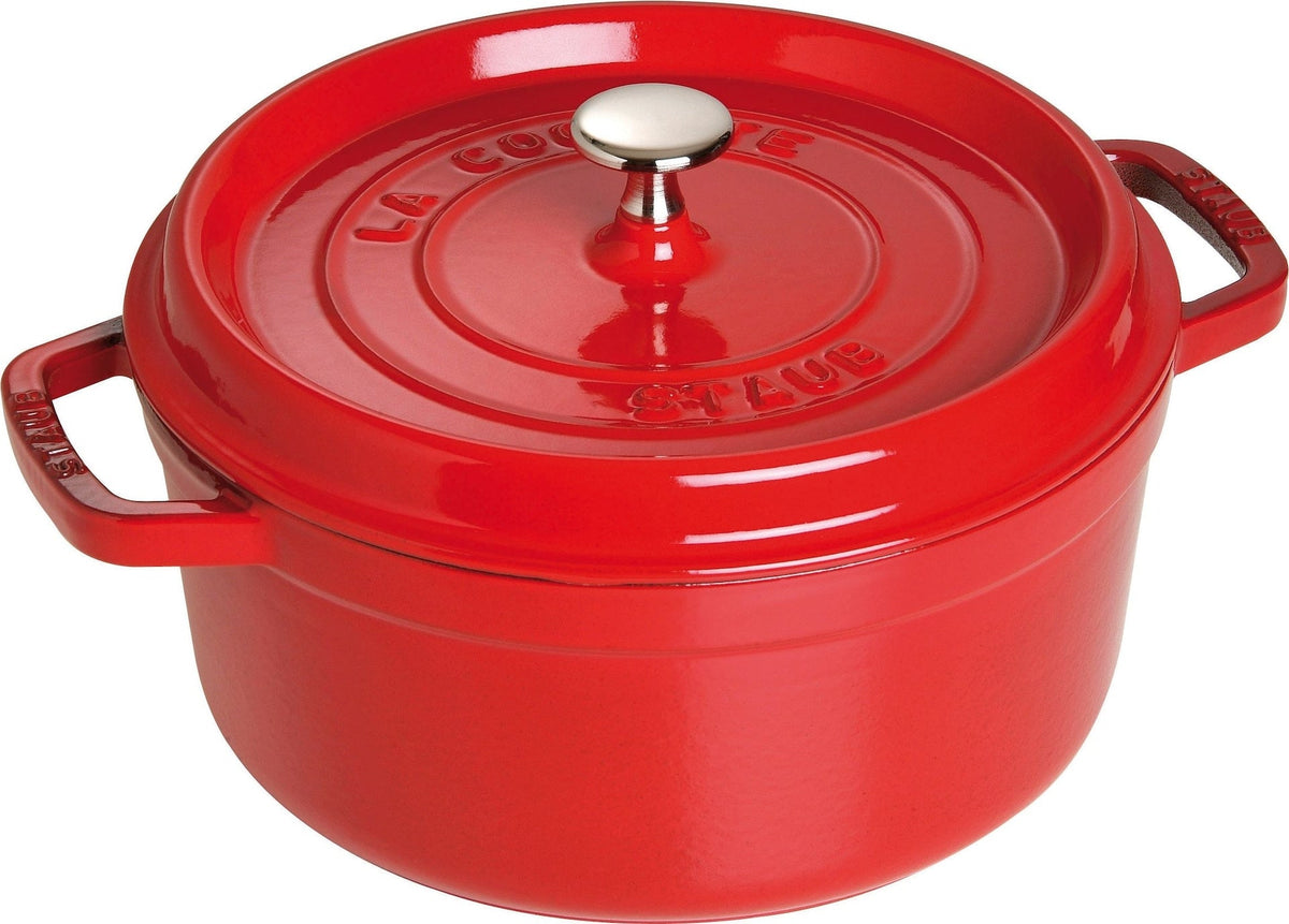 STAUB 3.7L / 4QT COCOTTE CHERRY