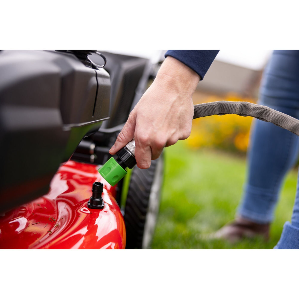 Troy-Bilt 163cc Gas Commercial Push Lawn Mower, 21-in
