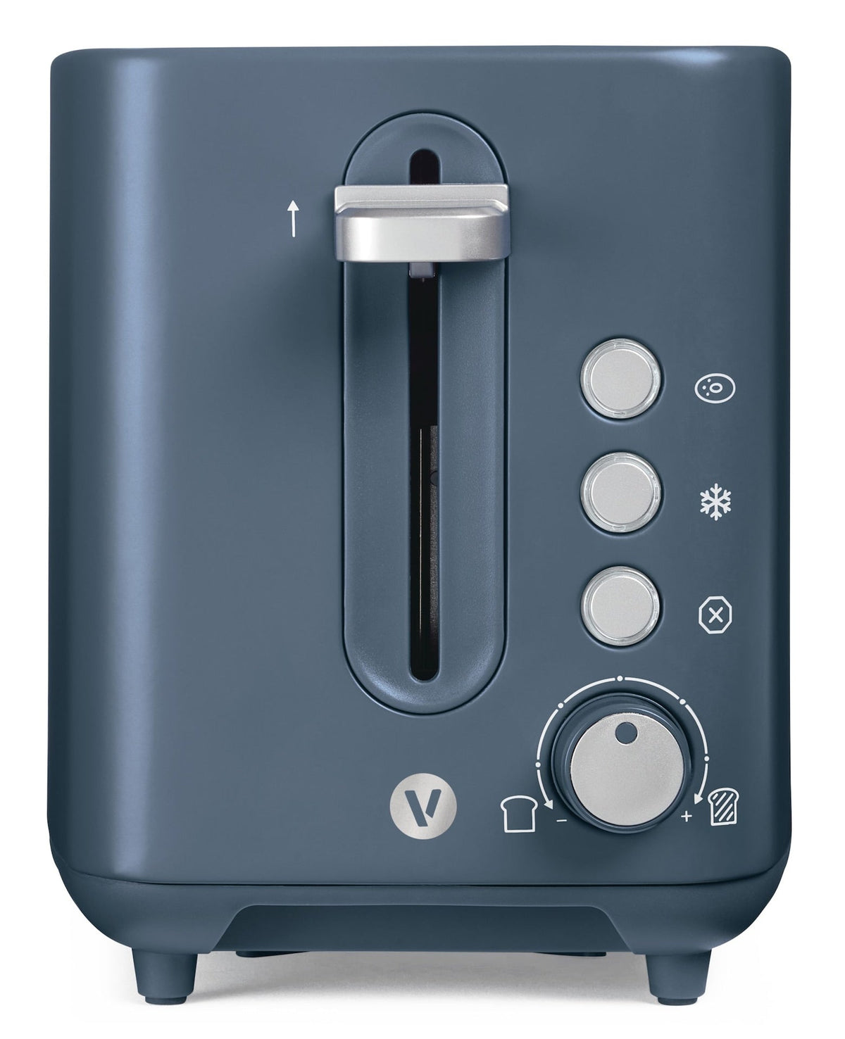 Vida by PADERNO Colour Series 2-Slice Toaster with 3 Settings, Bluefin