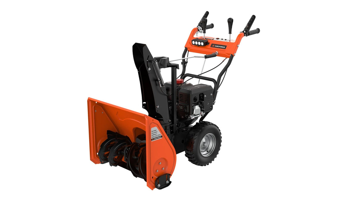 YardForce 24-in 212cc 2-Stage Snowblower with Steel Chute