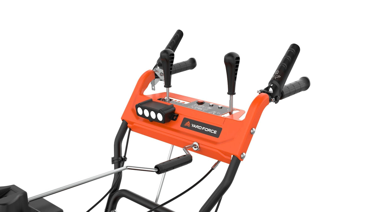 YardForce 24-in 212cc 2-Stage Snowblower with Steel Chute