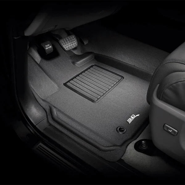 3D MAXpider Mat Custom-fit All-weather Car Mats; Row 1 and 2 Only J5
