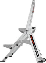Little Giant Ladder, Safety Step, Three-step Design, 3 feet high, Footrest, Aluminum, Type 1A, Load Capacity 300 pounds