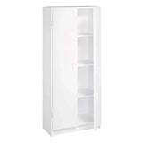ClosetMaid Pantry Cabinet Cupboard with 2 Doors, Adjustable Shelves, for Kitchen, Laundry or Utility Room
