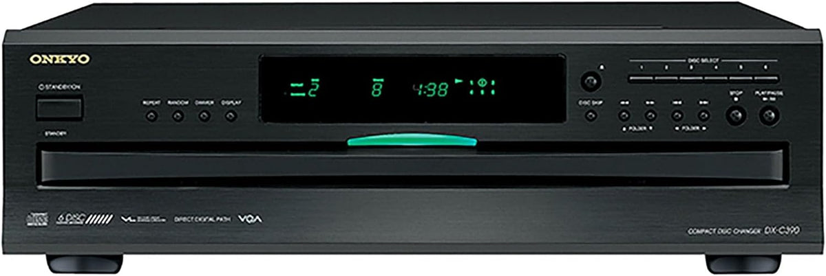 6 Disc CD Changer,Black