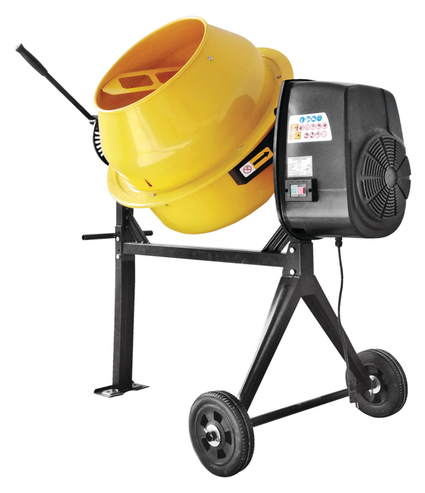74013 5A Portable Electric Concrete Mixer, 115-L/4-cu-ft N5