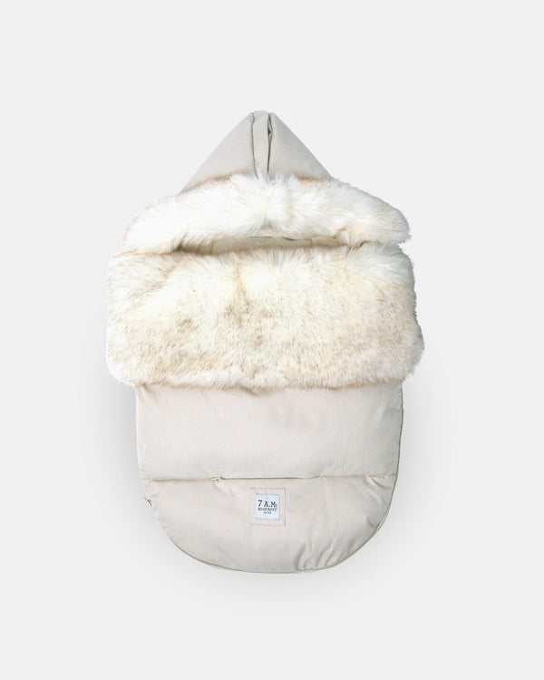 7AM Enfant PlushPod - Plush Lining - White, 0-18M Q9