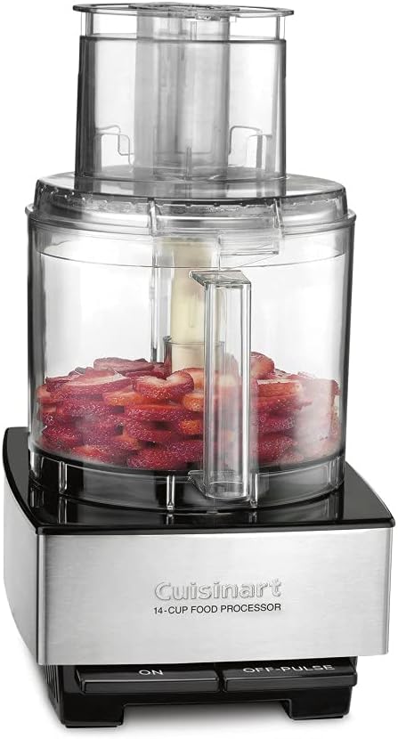 Cuisinart Food Processor 14-Cup Vegetable Chopper for Mincing, Stainless Steel R4