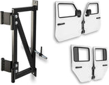 Luxury wall-mounted car door storage bracket - Suitable for the front and rear doors of Jeep Wrangler models YJ, TJ, JK and JL