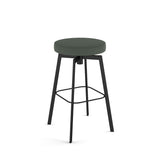 Amisco Tanner Welded Steel Bar Stool, 300-lb Capacity