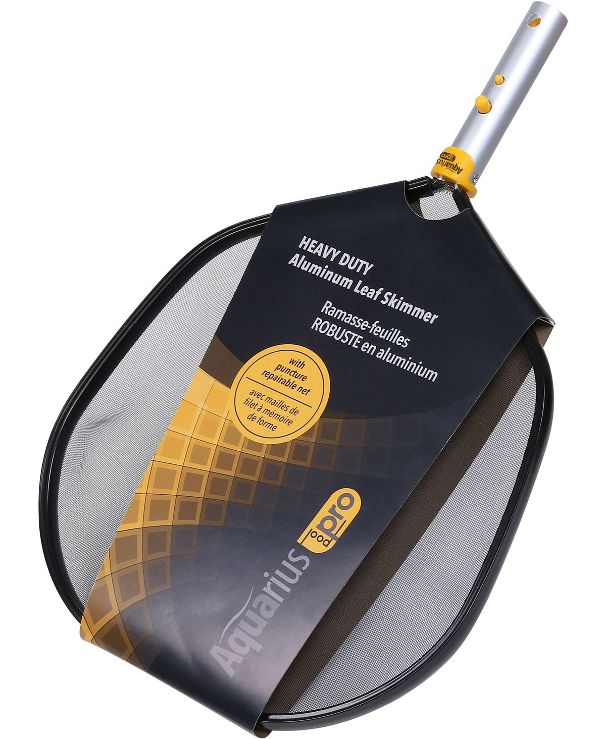 Aquarius Deluxe Aluminum Swimming Pool Leaf Skimmer with Aluminum Handle
