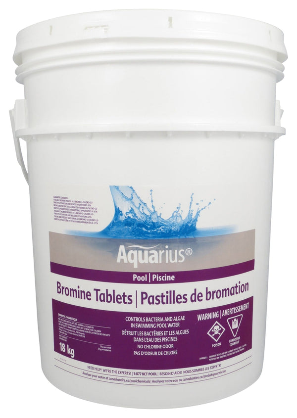 Aquarius Pool Bromine Tablets, 18-kg N8