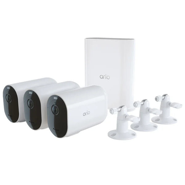 Arlo Pro 4 XL 3 Camera Security Bundle K0