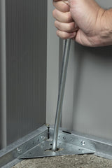 Arrow Steel Earth Anchor Kit with 15-in Corkscrews