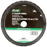 Atlas Lawn Mower Replacement Wheel, Wide Tread 7-in x 1.5-in