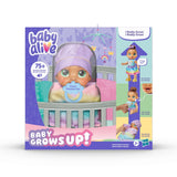 Baby Alive Baby Grows Up Sophia Sparkle Interactive Talking Baby Doll with 75+ Sounds