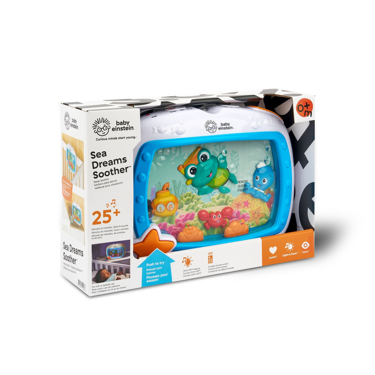 Baby Einstein Sea Dreams Soother Musical Crib Toy and Sound Machine