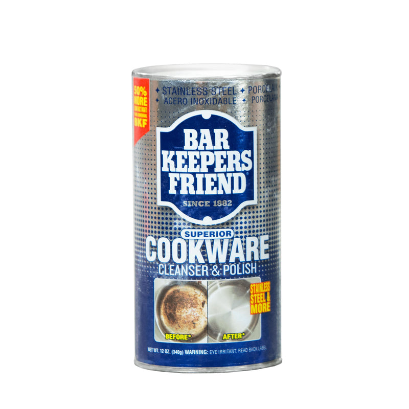 Bar Keepers Friend Cookware Cleanser & Polish, 340-g V3