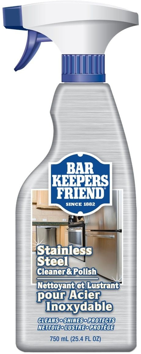 Bar Keepers Friend Stainless Steel Cleaner, 750-mL S6