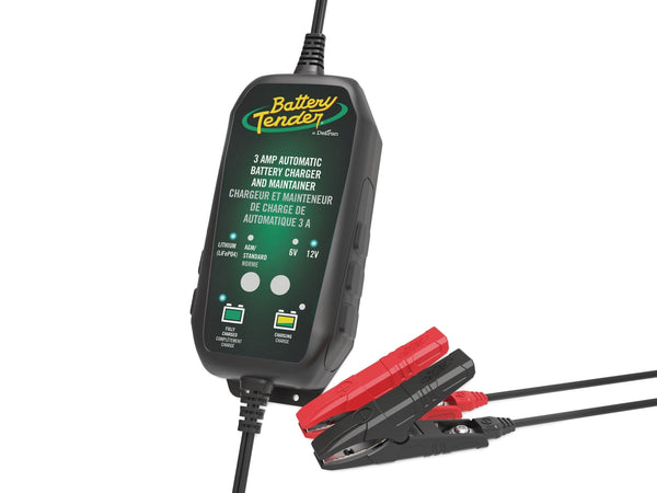 Battery Tender Smart Battery Charger/Maintainer, 3-Amp, 6V/12V F1